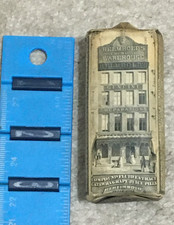 Vtg 1900s Helmbolds Chemical Co Catawba Grape Juice Pill Bottle W/ Paper Wrapper picture