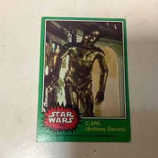 Vintage 1977  Topps Star Wars #207 C-3PO Anthony Daniels CORRECTED NON-ERROR picture