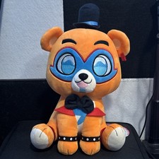 Glamrock Freddy Sit Plush | YouTooz New With Tags 9” Sitting Orange picture