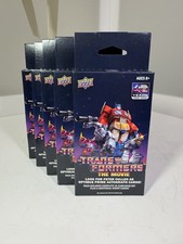 2026 Upper Deck Transformers The Movie 40th Anniversary  Hangers Boxes (x5 Lot) picture