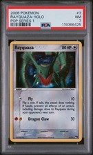 2006 POKEMON POP SERIES 1 #3 RAYQUAZA-HOLO POP SERIES 1 PSA 7 picture