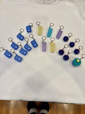 Tupperware Keychains 19 Pieces Duplicates picture