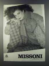 1981 Missoni Women's Fashion Advertisement picture