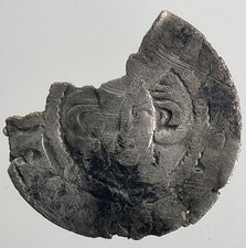 1272-1307 Edward I 1st Half-Penny Hammered Silver Coin | a6127 picture