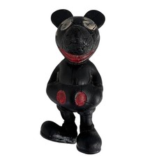 Seiberling Mickey Mouse Figurine 1934 Disneyana Latex Pie Eyed Toy picture