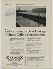 1928 Celotex Ad: Farr Alpaca Mills Rooftop Picture - Holyoke, Massachusetts picture