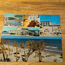 Dixie Press 2 Myrtle Beach SC Motel Postcards Divided Back Litho Unposted picture