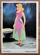 Vtg 1970s Golden Wonder Crisps Disney Cinderella Sticker Walt Disney Productions picture