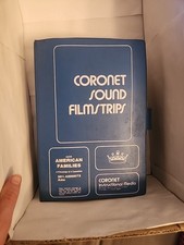 vintage Coronet + Sound Filmstrip w/Cassette Tapes  Oceanography  picture