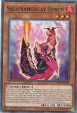 Yugioh Salamangreat Foxer  SAST-EN005 Common 1st Edition NM x3 picture