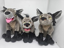 3pcs Disney Ed Villains Hyena Shenzi Lion King Plush Toys 14