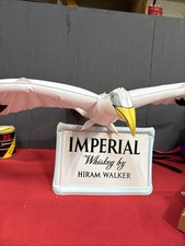 K1-#2-Imperial Hiram Walker Whiskey Inflatable Seagull Bird Sign Beer NOS picture