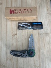 CRKT Van Hoy Snap Fire Folding Knife 5011 W/ Box NICE picture