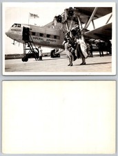 Imperial Airways Heracles London Airplane Passengers Biplane Aviation Postcard picture