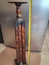 Tall Antique Style Candle Holder picture