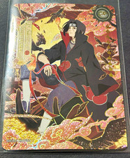 Kayou Naruto Itachi Uchiha CR NREA02-CR-003L5 Akatsuki English Earth Scroll Holo picture