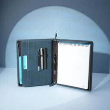 Endless Folio A4 in Blue Leather - NEW picture