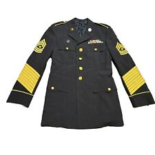 Vintage Army Dress Uniform Jacket Mens 40L SOL FRANK Medical Corps with Regalia picture