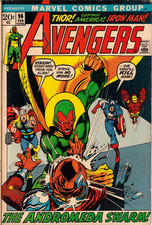 The Avengers #96 THE ANDROMEDA SWARM (Marvel Comics, 1972) FINE [0109] picture