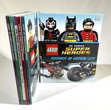 LEGO DC Comics Super Heroes Series Ninja go DK Hard Back Books Lot Of 6 picture