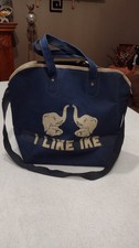 Vntage I LIKE IKE duffle bag picture