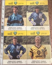 Dynamo Dresden 1991/1992 Autograph Cards Lot of 22 Rare HTF picture