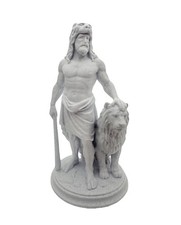 Hercules With Lion 6” Greek Mythology Warrior Figurine Statue Sculpture Decor picture
