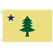Maine 1901-1909 Flag Maine Flag 1901-1908 Flag outdoor Flag Flying flag 3x5ft  picture