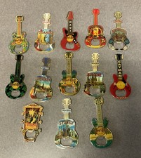 Hard Rock Hotel International Bottle Openers w/ Magnet-Set of 12 picture