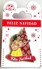 DISNEY PIN Elena of Avalor Latina Princess Feliz Navidad Christmas Tree VTG 2017 picture