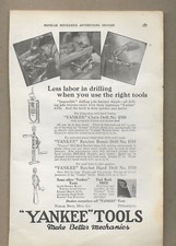 NORTH BROS. MFG. YANKEE TOOLS CHAIN RATCHET BREAST HAND DRILL 1500 1555 1530 .1 picture