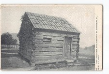Canonsburg PA Postcard 1901-1907 First Log College West Allegheny Mt picture