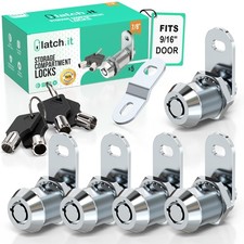 LATCH.IT 7/8” RV Storage Locks | 5-Pack RV Compartment Locks | Utility Cam Lock picture