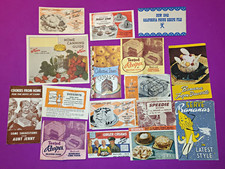 26 Vintage 1930's, 1940's, & 1950's Recipe Pamphlets picture