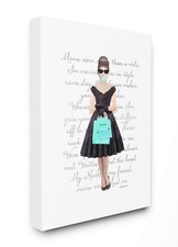Stupell Industries The Stupell Home Dcor Collection Glam Shopping Hepburn Woman picture
