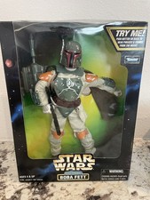 Vintage Star Wars Electronic Boba Fett Kenner Action Collection Boxed Rare picture