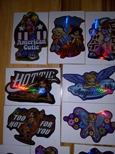 Y2K Girls Vintage Vending Machine Stickers Lot - Full Set Of 15  (Rare) picture