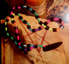 Real Aghori Made Kali Ashta Siddhi Necklace - Obtained 8 Occult Psychic Powers picture