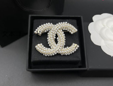 CHANEL Brooch Novelty Gold  W5.0cm x H4.0cm New and Unused Overseas novelty item picture