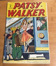 PATSY WALKER #6  Comic Book 1946 GOLDEN AGE 10 Cent COMPLETE - GD picture