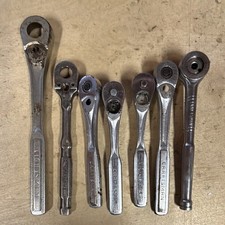 Craftsman - Broken/Parts Ratchet - Non Working Lot Of 7 - USA Overdrive Vintage picture