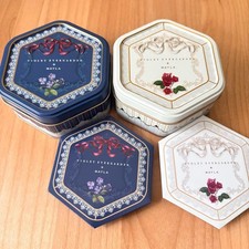 MAYLA x Violet Evergarden Collaboration Empty Chocolate Tin Can Set of 2 picture