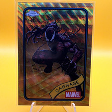 Topps 2025 Topps Chrome Marvel Carnage #173 Serial Numbered 44/50 picture
