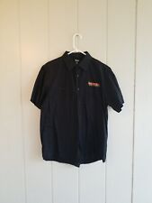 Jagermeister Mens Button Work Shirt Black XL Short Sleeve EUC Official Merch picture