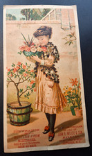Newburg NY   Western Farm Mortgages Victorian Trade Card picture