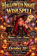 Halloween Night Wish Spell Casting 🎃 Money Love Fame prosperity Limited Spots picture