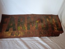 SALE  Vintage Antique Farm-Oyl Tractor and Trans. Oils Sign Advertising picture