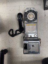 Northern Electric QSD-3A Three-slot Rotary Payphone Telephone Vintage picture