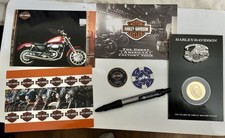 Harley-Davidson 100th Anniversary Juneau Av 1903-2003 Factory Tour postcard coin picture