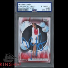 Vanessa Hudgens signed 2026 Disney Topps Chrome Card PSA DNA Slab Auto C6560 picture